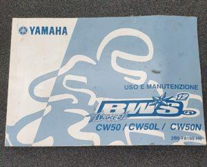 Uso E Manutenzione Manuale Yamaha Bws Naked B F H Trimboli Moto Concessionaria